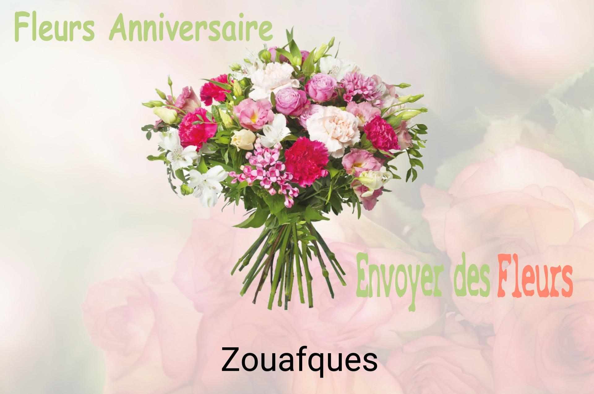 Bouquet de fleurs d’anniversaire livré à Zouafques